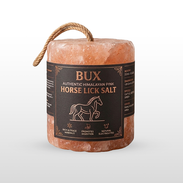 Lickable salt
