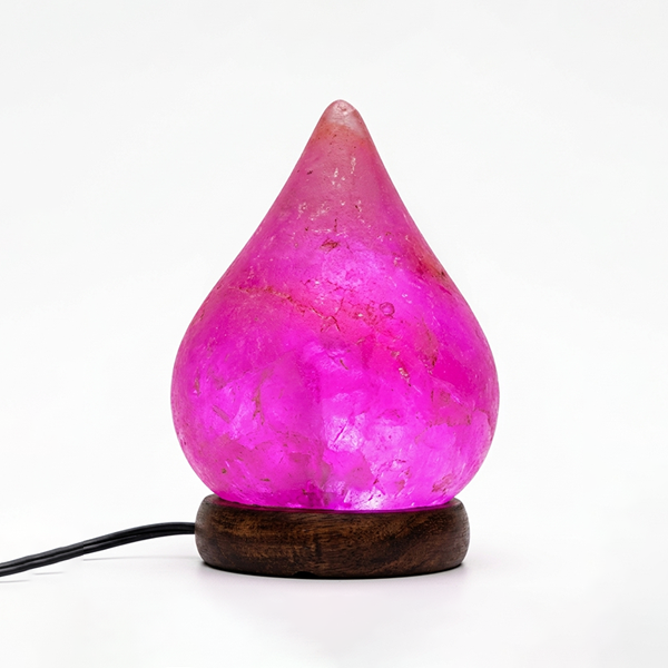 BUX Drop Shape Salt Lamp USB Multi Color - Image 4